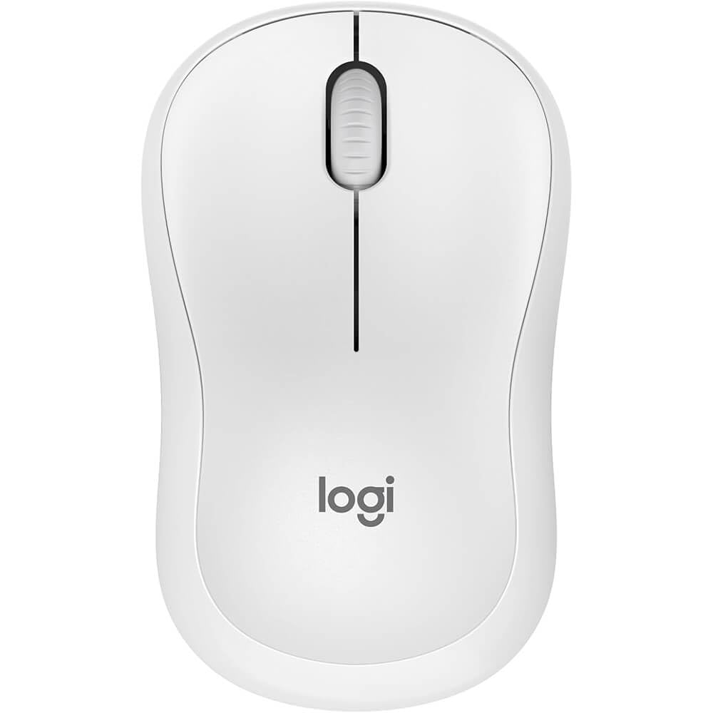 Logitech M185 Wireless Mouse, 2.4GHz with USB Mini Receiver, 12-Month Battery Life, 1000 DPI Optical Tracking, Ambidextrous PC/Mac/Laptop - Swift Grey