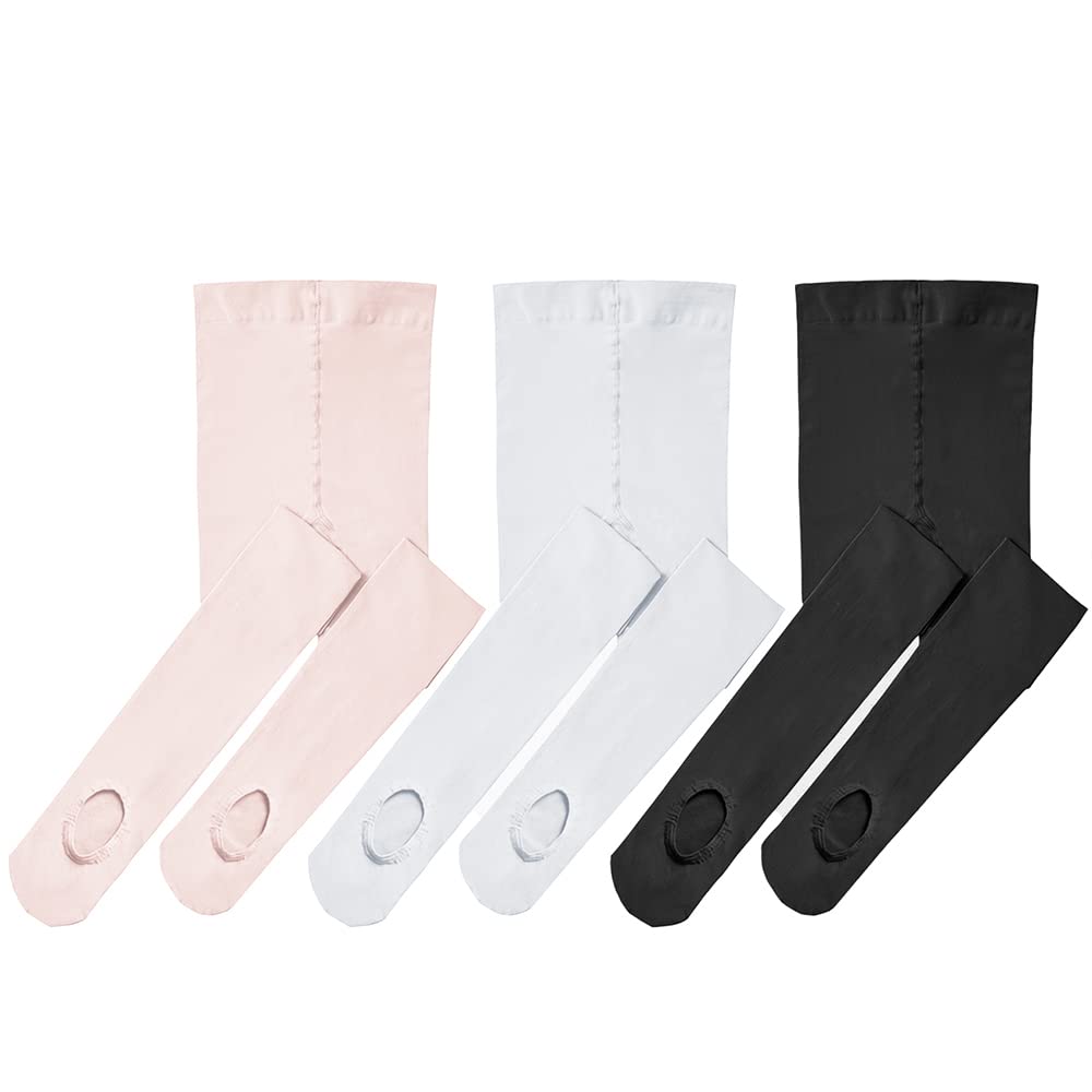 Stelle Girls Women Ballet Dance Convertible Tights Ultra Soft Pro Transition Tights