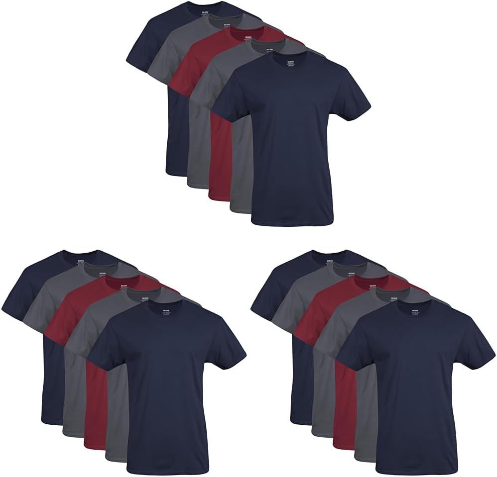 Gildan Men's Crew T-Shirts, Multipack, Style G1100