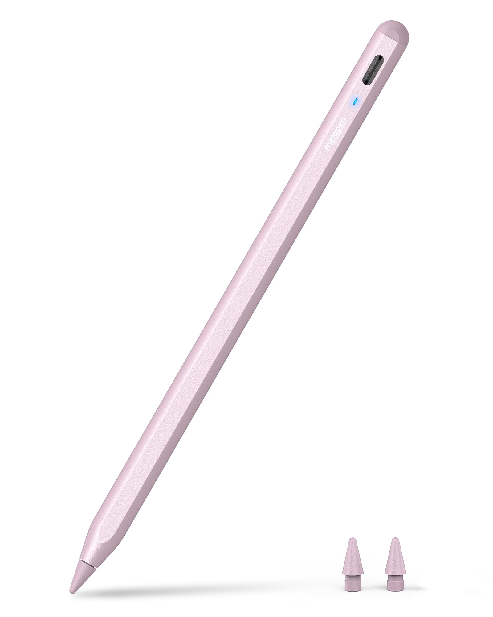 Metapen A8 iPad Pencil for Apple iPad 2018-2026, 4Min Fast Charge, Palm Rejection Stylus Pen for iPad 11/10/9/8/7/6th Gen, iPad Accessories for Pro 12.9/11/13-inch M4, Air 3/4/5/M2/M3, Mini 5/6th