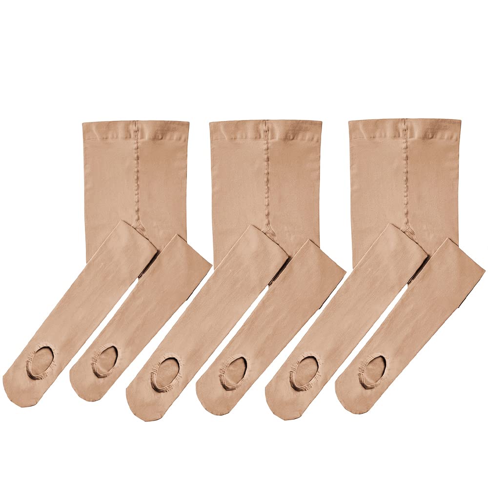 Stelle Girls Women Ballet Dance Convertible Tights Ultra Soft Pro Transition Tights