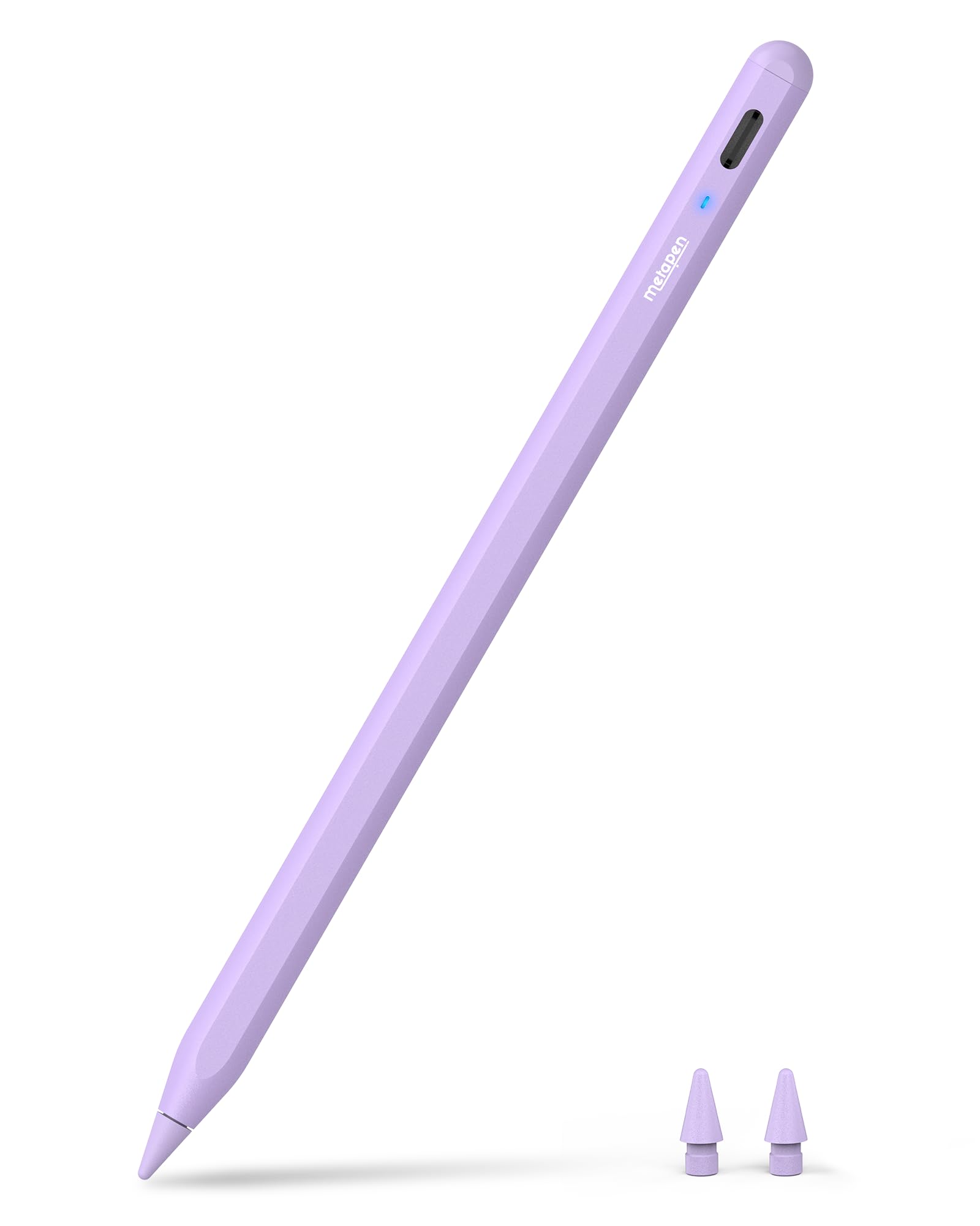 Metapen A8 iPad Pencil for Apple iPad 2018-2026, 4Min Fast Charge, Palm Rejection Stylus Pen for iPad 11/10/9/8/7/6th Gen, iPad Accessories for Pro 12.9/11/13-inch M4, Air 3/4/5/M2/M3, Mini 5/6th