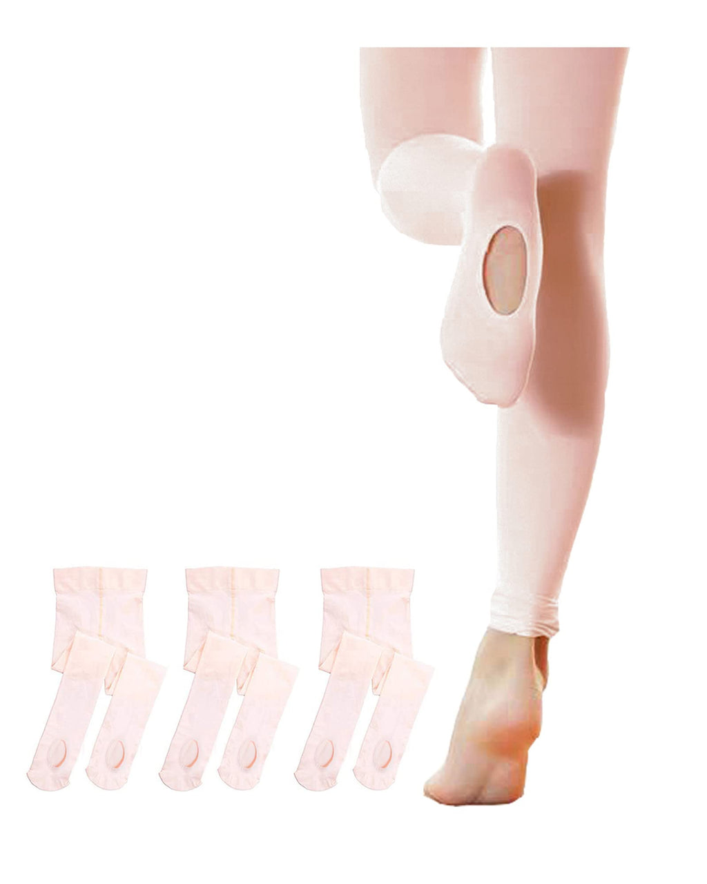 Stelle Girls Women Ballet Dance Convertible Tights Ultra Soft Pro Transition Tights