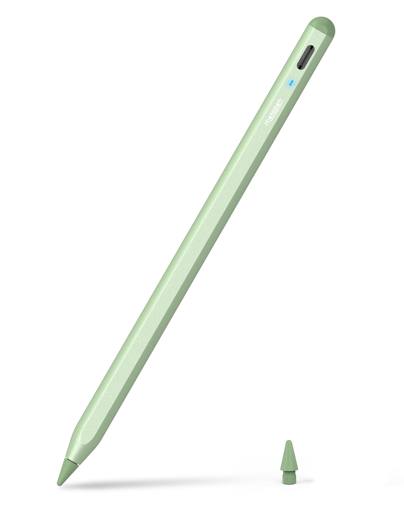 Metapen A8 iPad Pencil for Apple iPad 2018-2026, 4Min Fast Charge, Palm Rejection Stylus Pen for iPad 11/10/9/8/7/6th Gen, iPad Accessories for Pro 12.9/11/13-inch M4, Air 3/4/5/M2/M3, Mini 5/6th