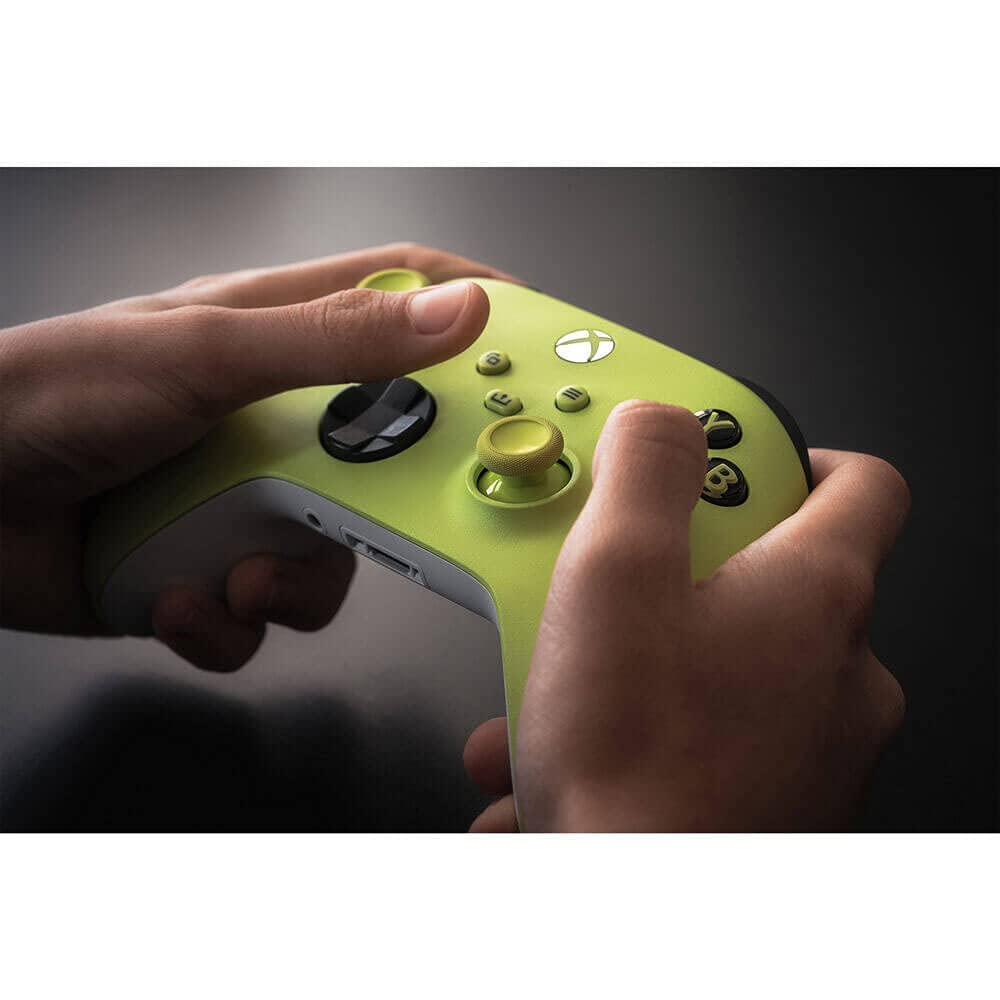 Xbox Wireless Gaming Controller | Shock Blue | Console, PC, & Android | Textured Grip | Wireless, Bluetooth, USB-C Connectivity
