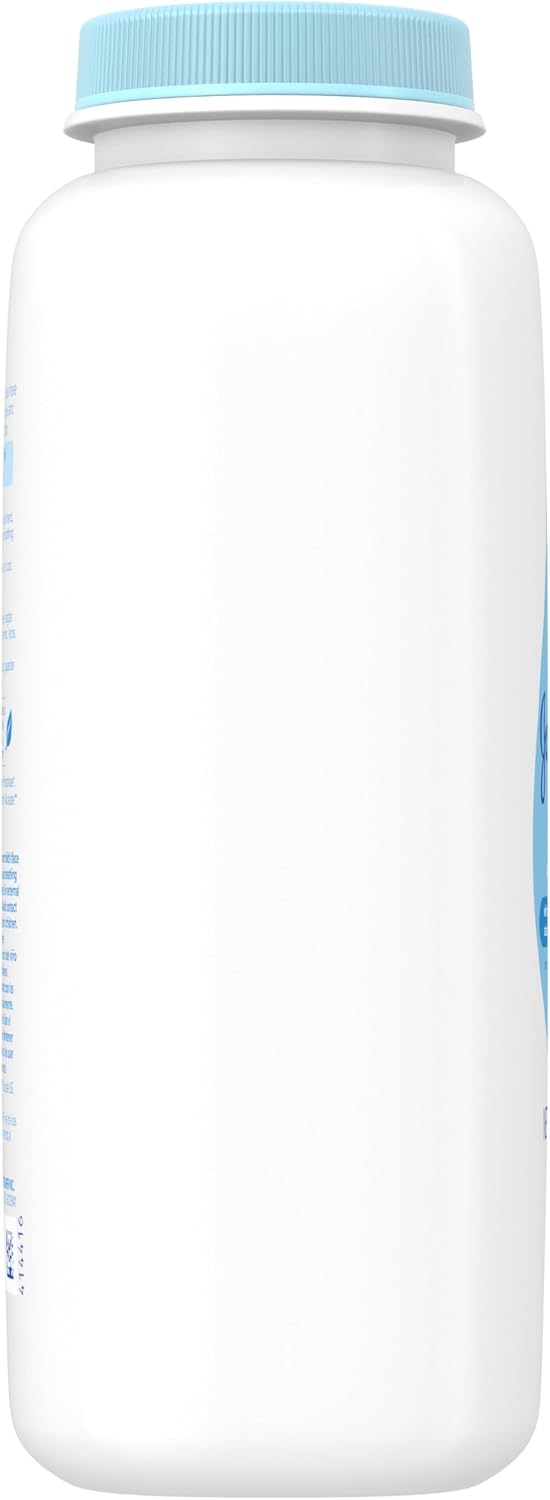 Johnson's Baby Cornstarch Baby Powder with Aloe and Vitamin E for Delicate Skin, Hypoallergenic, No Addded Parabens, and Dyes for Gentle Baby Skin Care, Baby Essentials, 1.5 oz