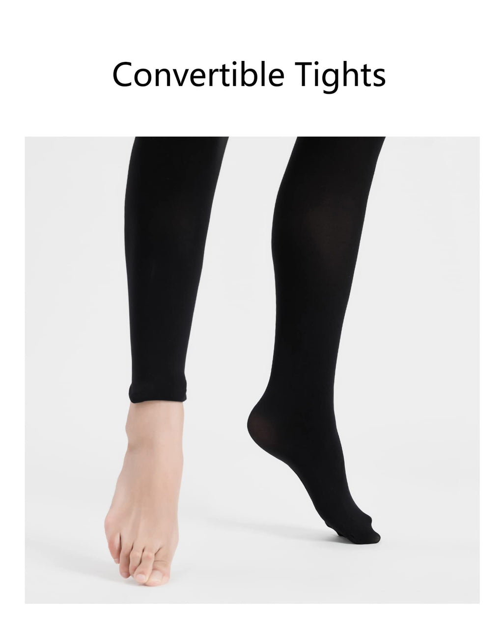 Stelle Girls Women Ballet Dance Convertible Tights Ultra Soft Pro Transition Tights