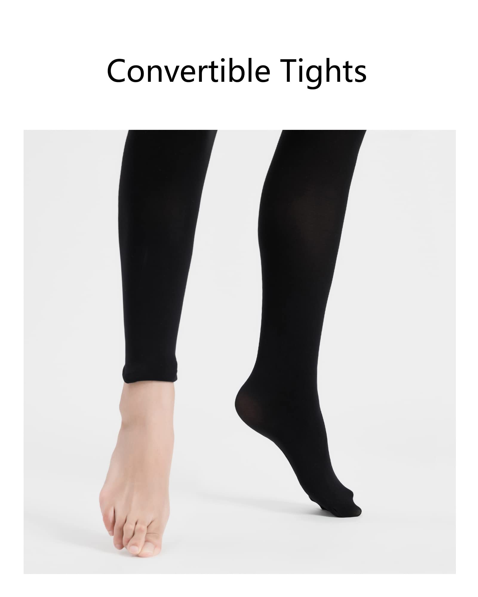 Stelle Girls Women Ballet Dance Convertible Tights Ultra Soft Pro Transition Tights