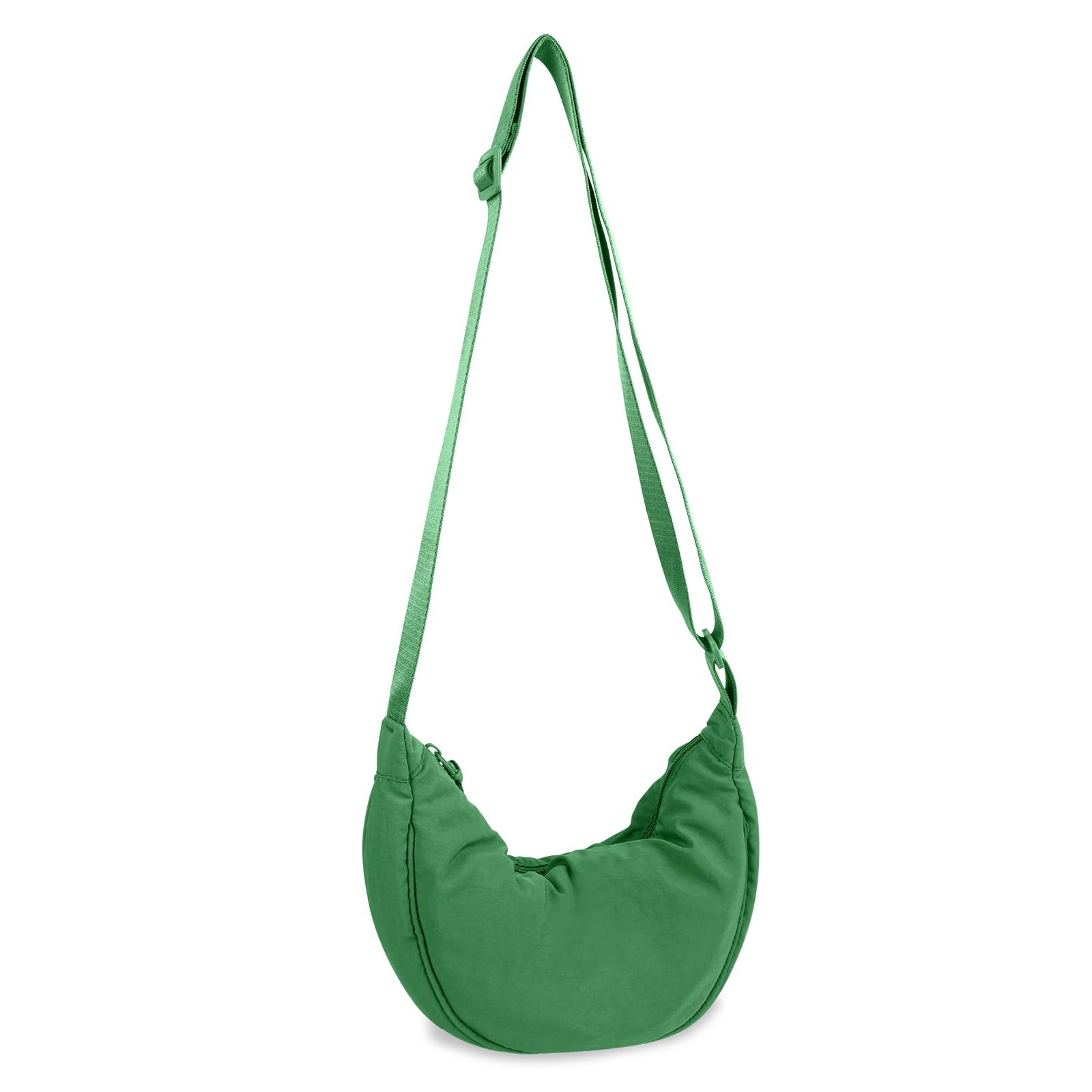 Nylon Crescent Crossbody Bag for Women Purses Trendy Men,Small Travel Sling Bag Hobo