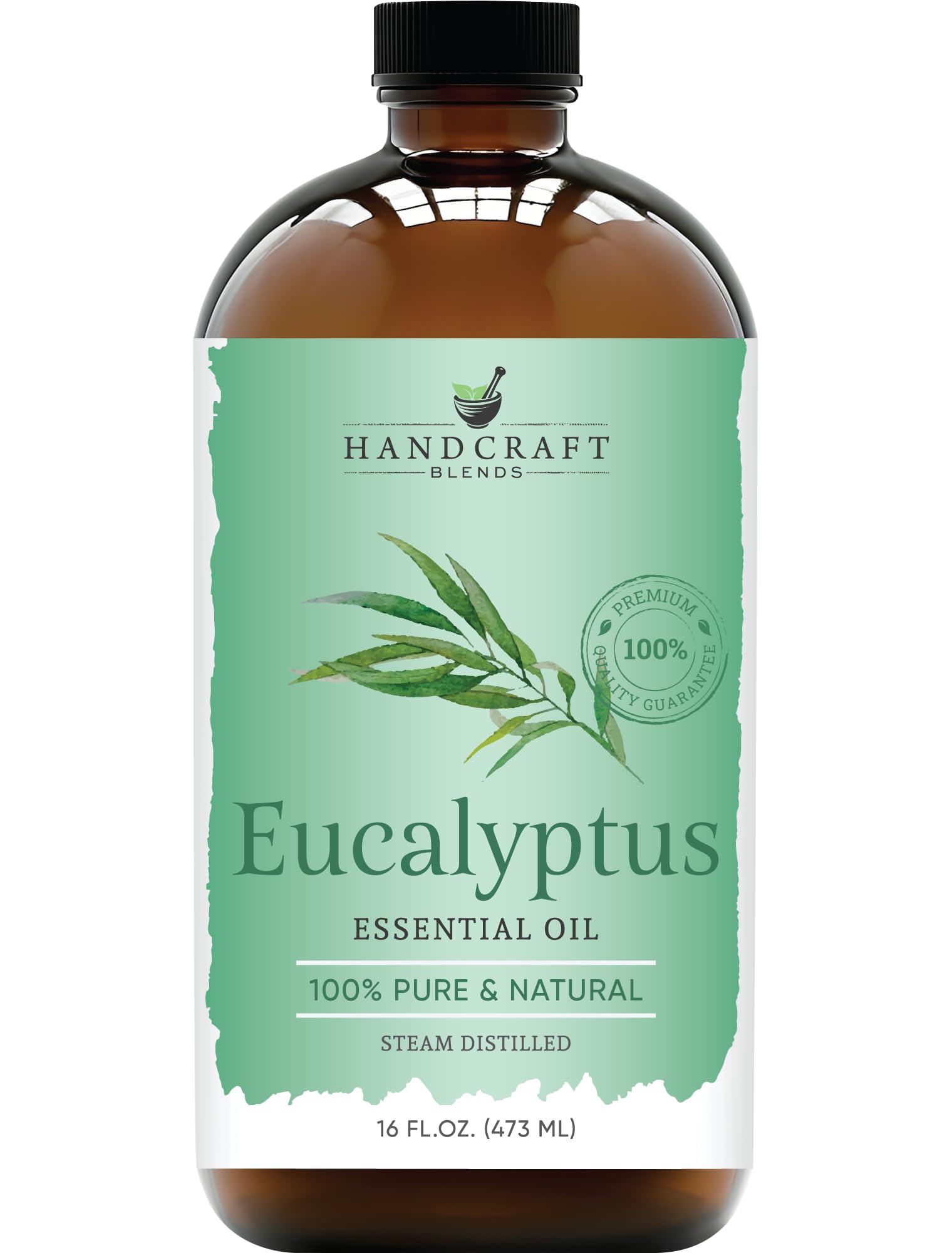 Handcraft Blends Peppermint Essential Oil – Huge 4 Fl Oz – 100% Pure and Natural – Premium Grade Essential Oil for Diffuser and Aromatherapy, Skin, Massage, Candle and Soap Making Fragrance