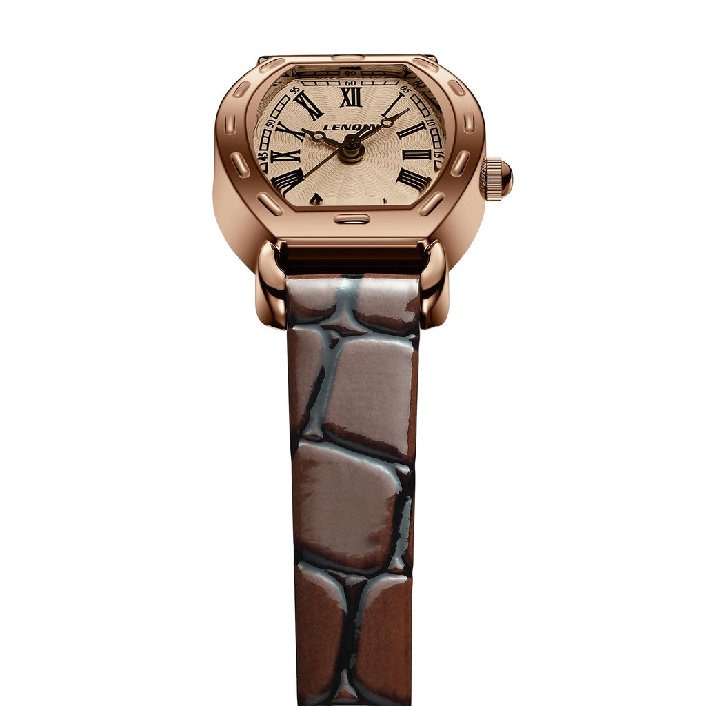 LN LENQIN Ladies Watches Analog Quartz Watch for Women Waterproof Women's Wrist Watches Easy Reader Womens Watch with Leather Strap