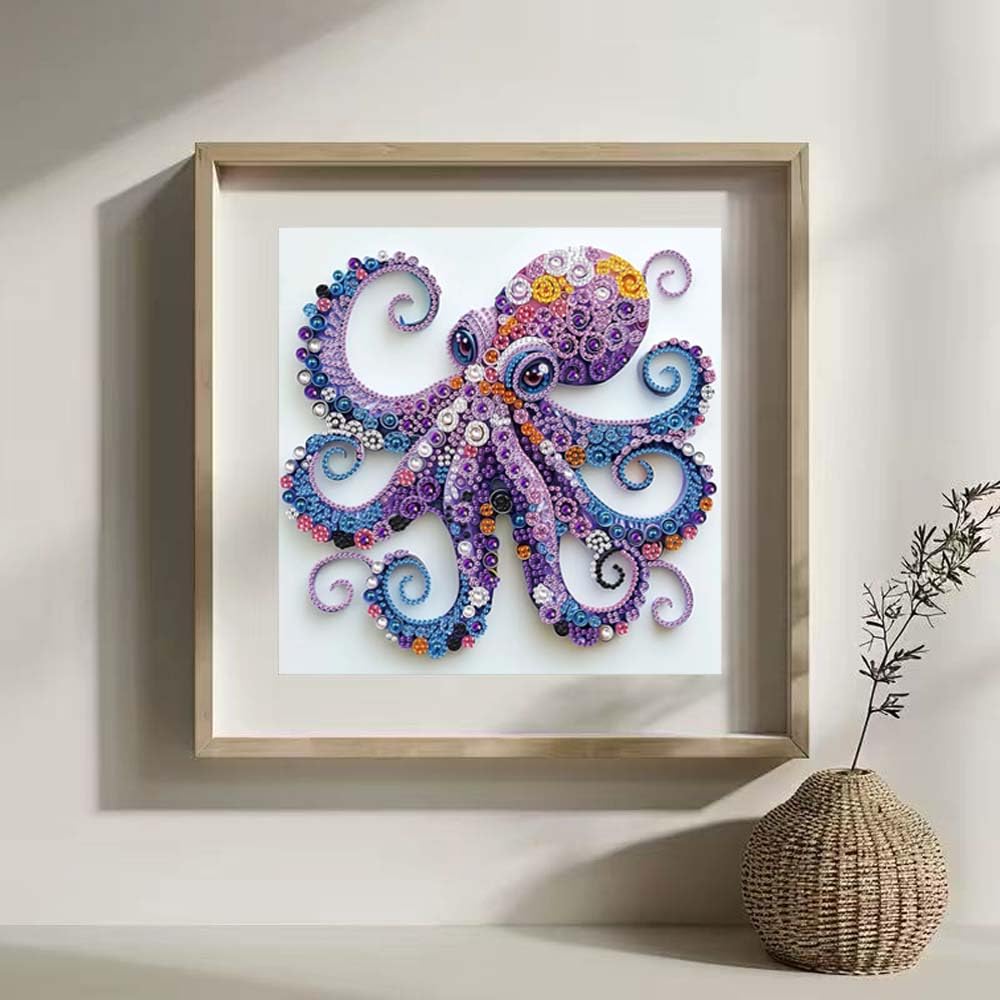 ZQEATRY Sea Turtle Animal Special Shape Diamond Art Kits for Adults,5D Diamond Painting Kits for Beginner,DIY Diamond Crystal Rhinestones Painting Kits for Home Wall Decor Gift 11.8 X 11.8inch