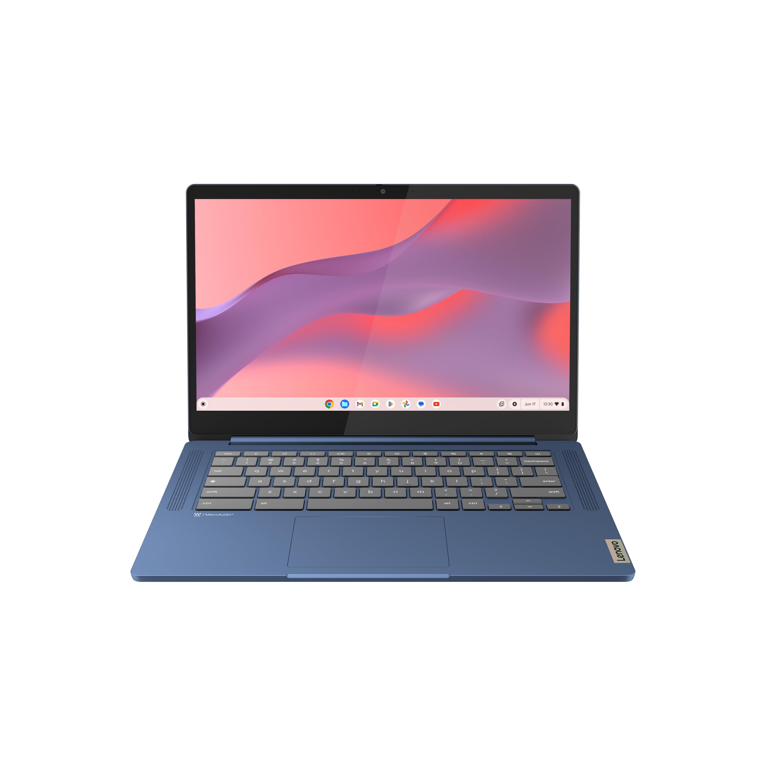 Lenovo IdeaPad 3i Chromebook, 15.6” FHD Display, Intel Celeron N4500, 8GB RAM, 64GB eMMC, 1920x1080 px, 720p Camera, Chrome OS, Abyss Blue