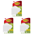 Command 20 lb X-Large Picture Hanging Strips, 16 Pairs White Command Strips Heavy Duty Picture Hanger