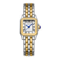 CHEETAH Gold Watches for Women with Small Vintage Bracelet, Rectangular Case Roman Dial