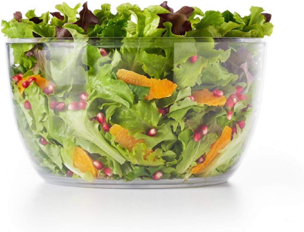 OXO Good Grips Salad Spinner | Lettuce Spinner | Fruit Washer | Fruit Washing Bowl with Strainer | Vegetable Cleaner | Salad Cleaner | Lettuce Washer | 6.22 Quart Capacity