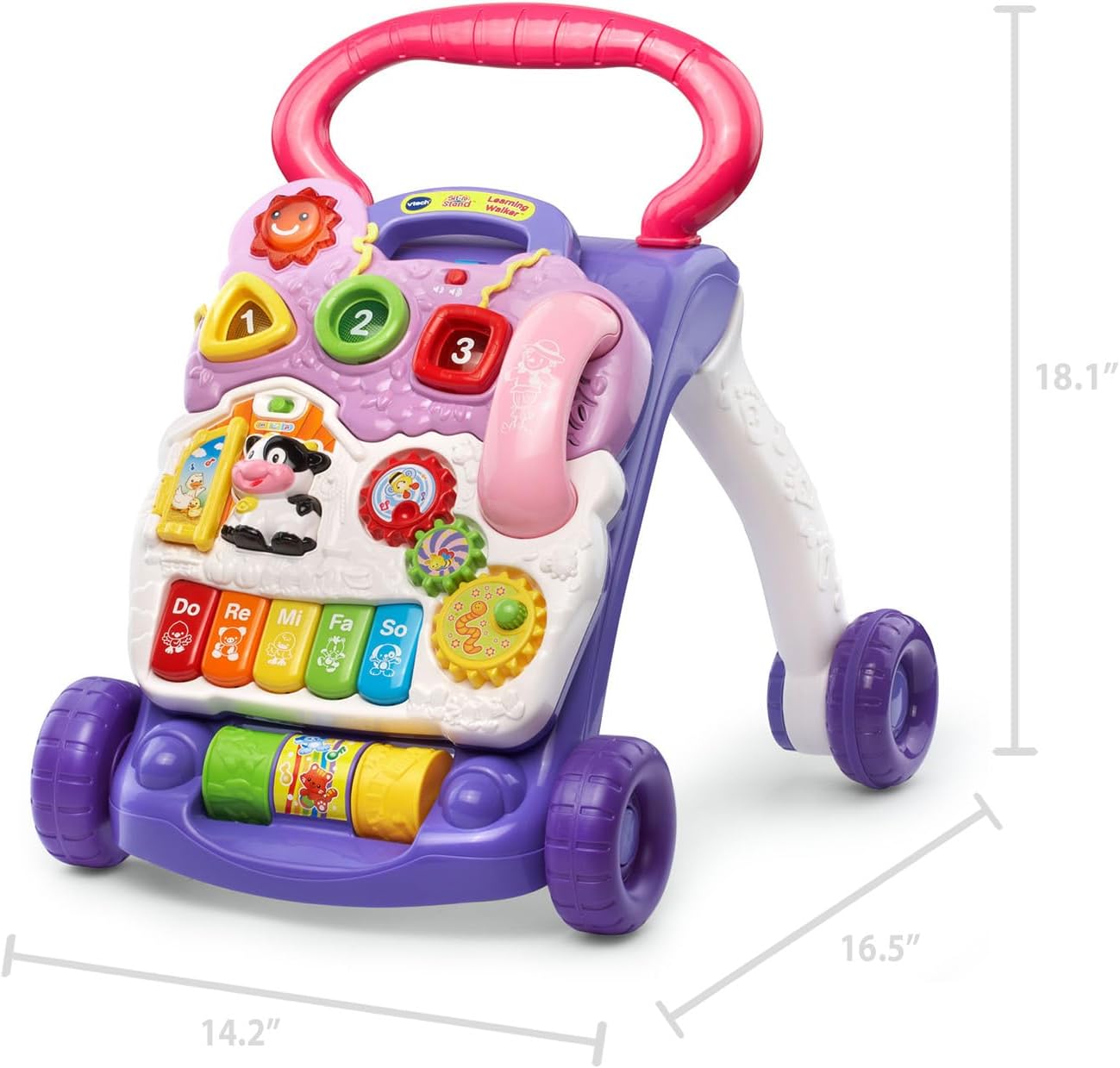 VTech Sit-to-Stand Learning Walker (Frustration Free Packaging), Blue