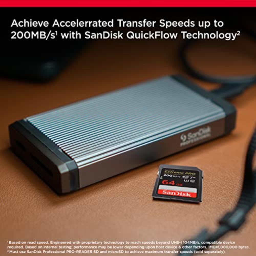 SANDISK 128GB Extreme PRO SDXC UHS-I Memory Card - C10, U3, V30, 4K UHD, SD Card - SDSDXXD-128G-GN4IN