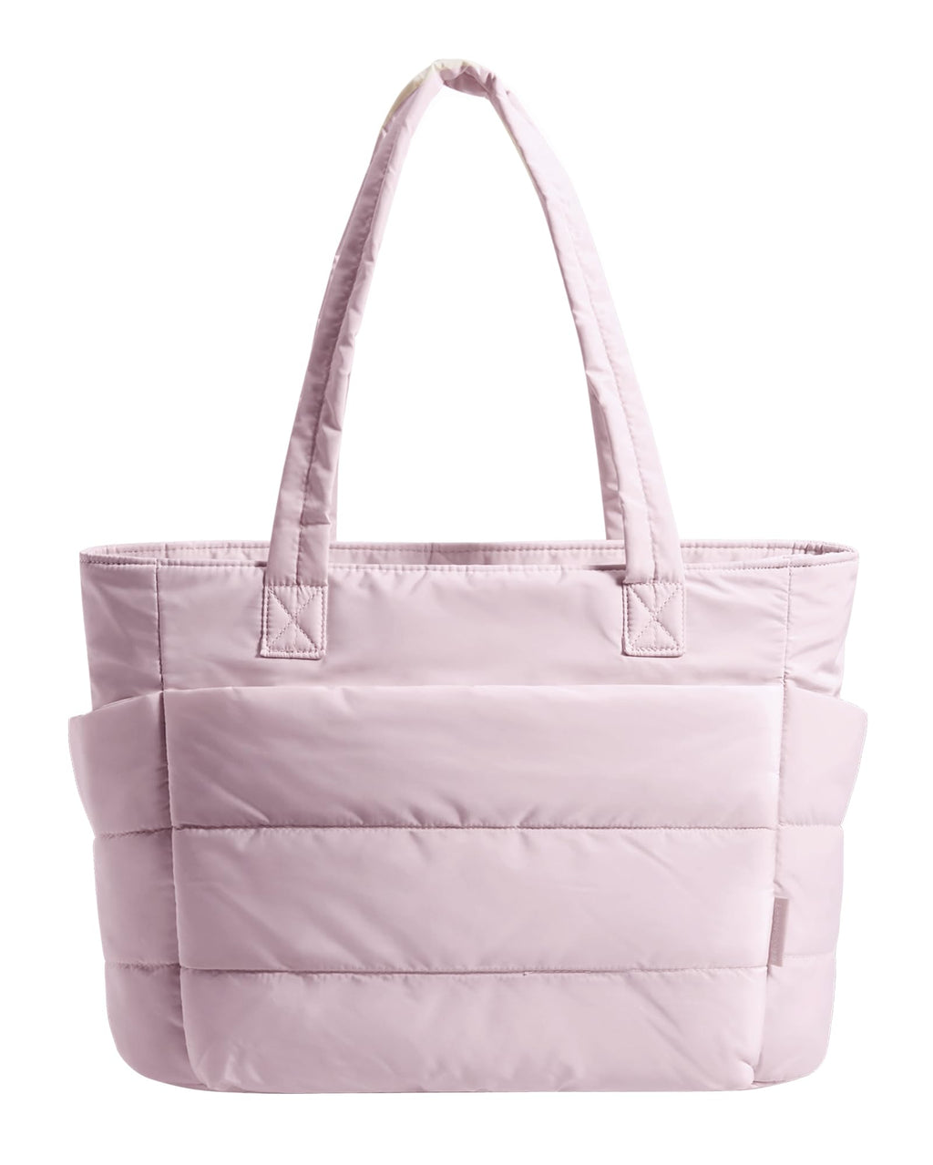 BAGSMART Tote Bag for Women, Lightweight Puffy Tote Bag with Compartments Shoulder Bag Handbag for Travel, Work, Gym | Lightweight, Puffy, Quilted, Work, for Travel
