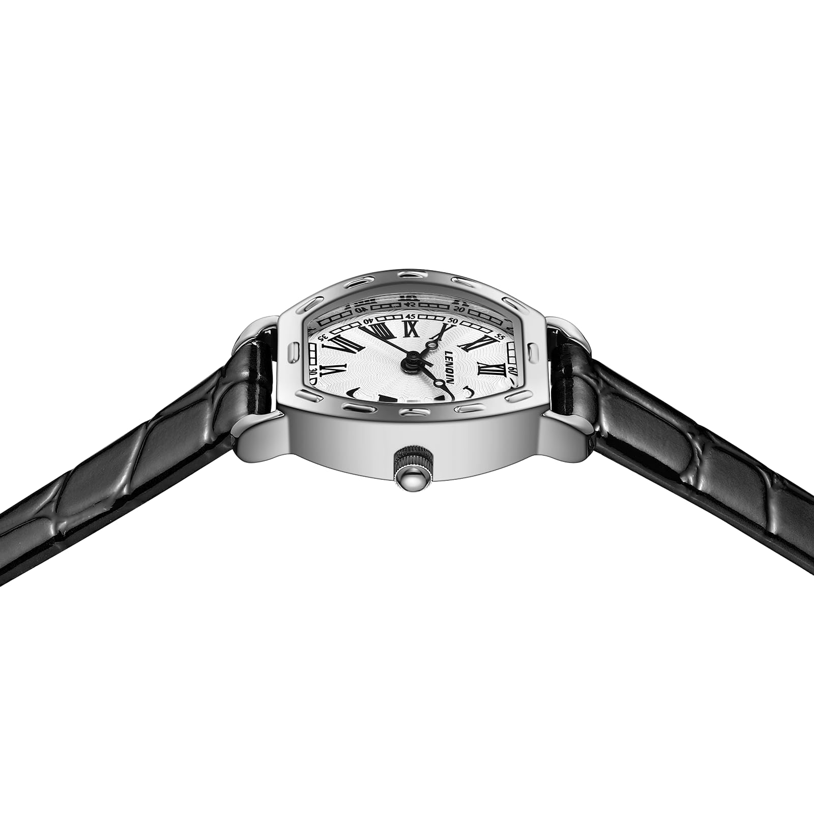 LN LENQIN Ladies Watches Analog Quartz Watch for Women Waterproof Women's Wrist Watches Easy Reader Womens Watch with Leather Strap