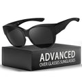 Myiaur Polarized Fit Over Glasses Sunglasses for Women, Trendy Wear Over Glasses UV400 Protection for Driving Outdoor
