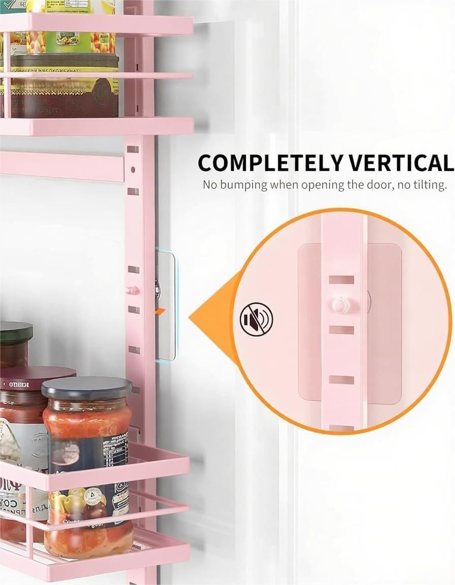 Moforoco White 9-Tier Over The Door Pantry Organizer, Pantry Organization And Storage, Metal Hanging Spice Rack Shelves Door, Home & Kitchen Essentials, Laundry Room Bathroom Organization