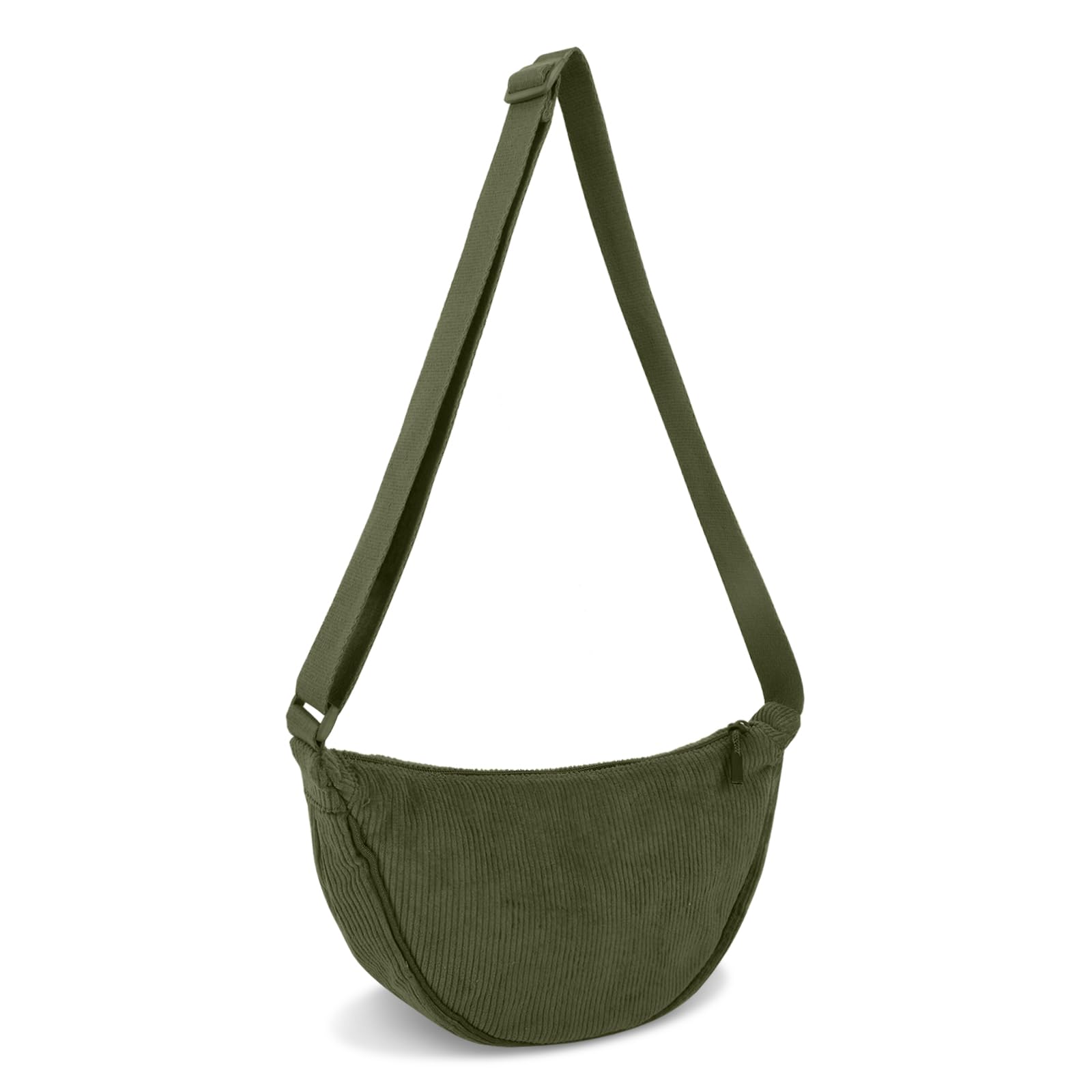 Nylon Crescent Crossbody Bag for Women Purses Trendy Men,Small Travel Sling Bag Hobo