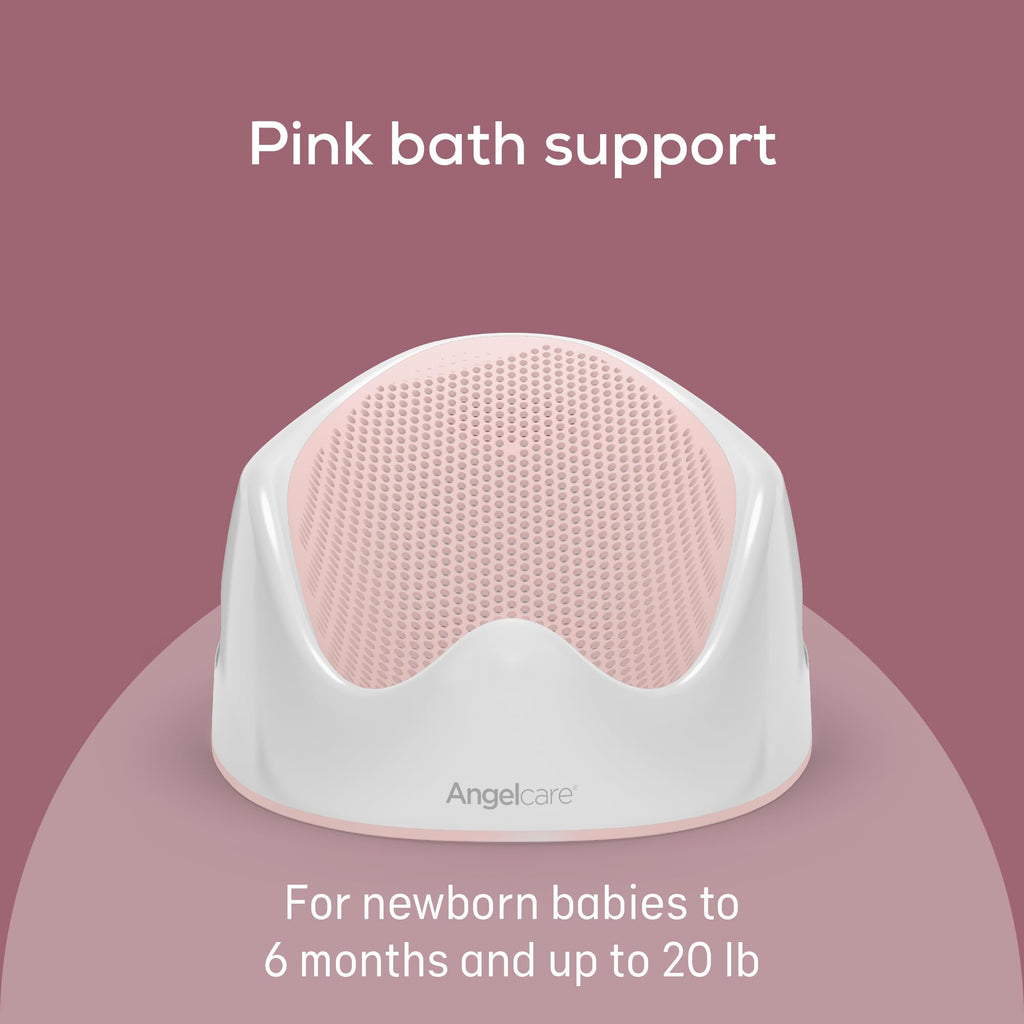 Angelcare Baby Bath Support (Gray) | Ideal for Babies Less Than 6 Months Old