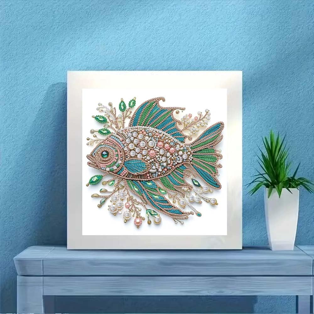 ZQEATRY Sea Turtle Animal Special Shape Diamond Art Kits for Adults,5D Diamond Painting Kits for Beginner,DIY Diamond Crystal Rhinestones Painting Kits for Home Wall Decor Gift 11.8 X 11.8inch