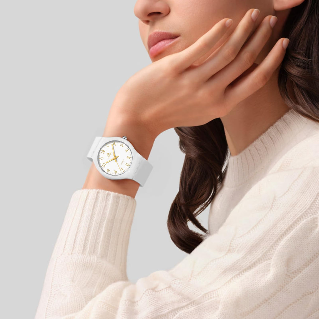 LN LENQIN Ladies Watches Analog Quartz Watch for Women Waterproof Women's Wrist Watches Easy Reader Womens Watch with Leather Strap