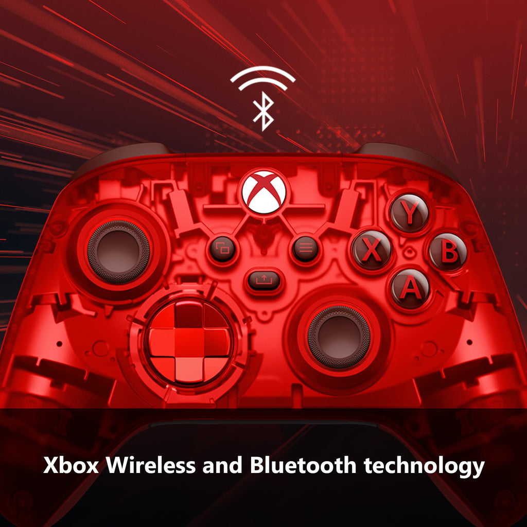 Xbox Wireless Gaming Controller | Shock Blue | Console, PC, & Android | Textured Grip | Wireless, Bluetooth, USB-C Connectivity