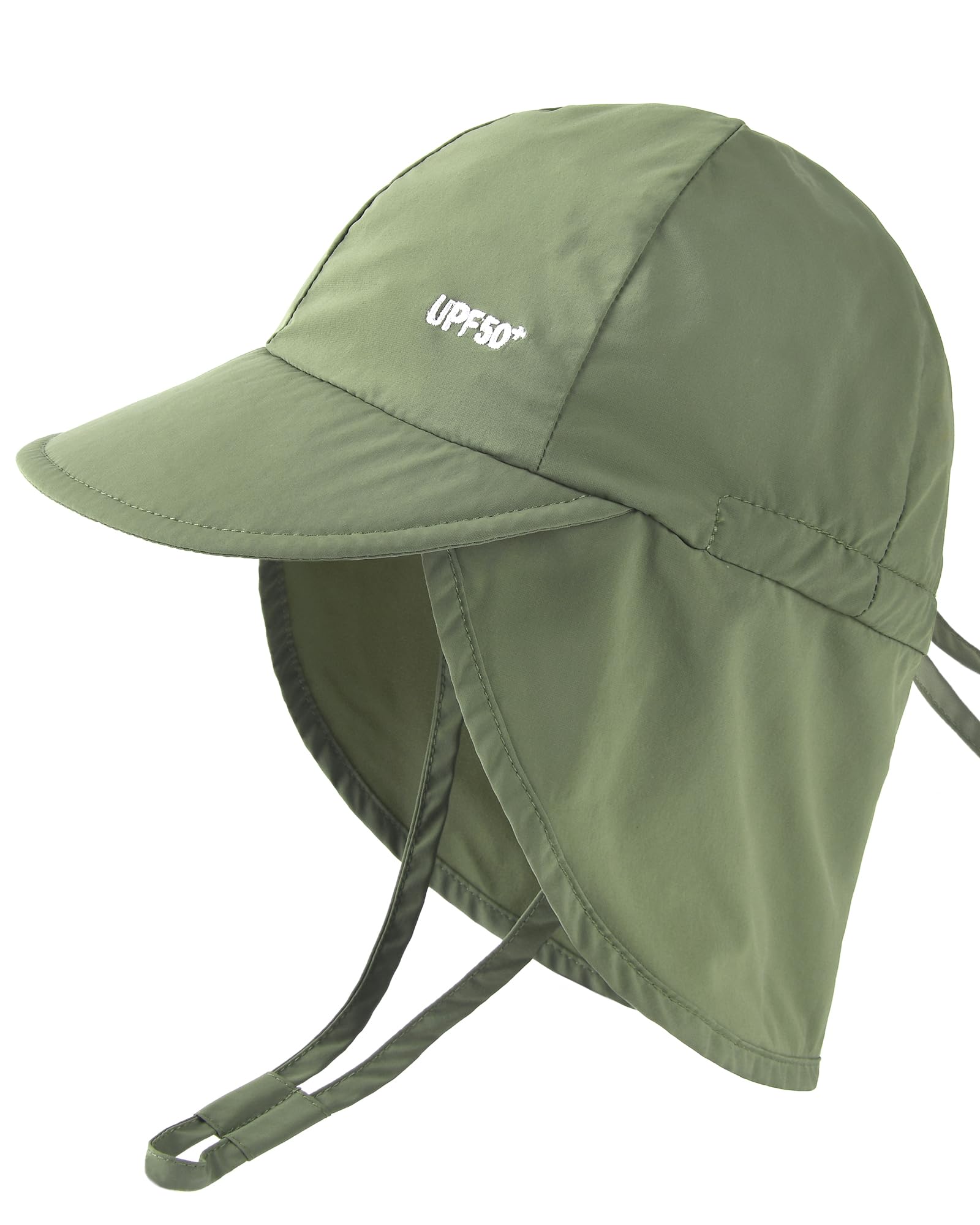 FURTALK Baby Sun Hat with Neck Flap UPF 50+ Adjustable Baby Boys Girls Summer Beach Hat for Traveling Swim Hat