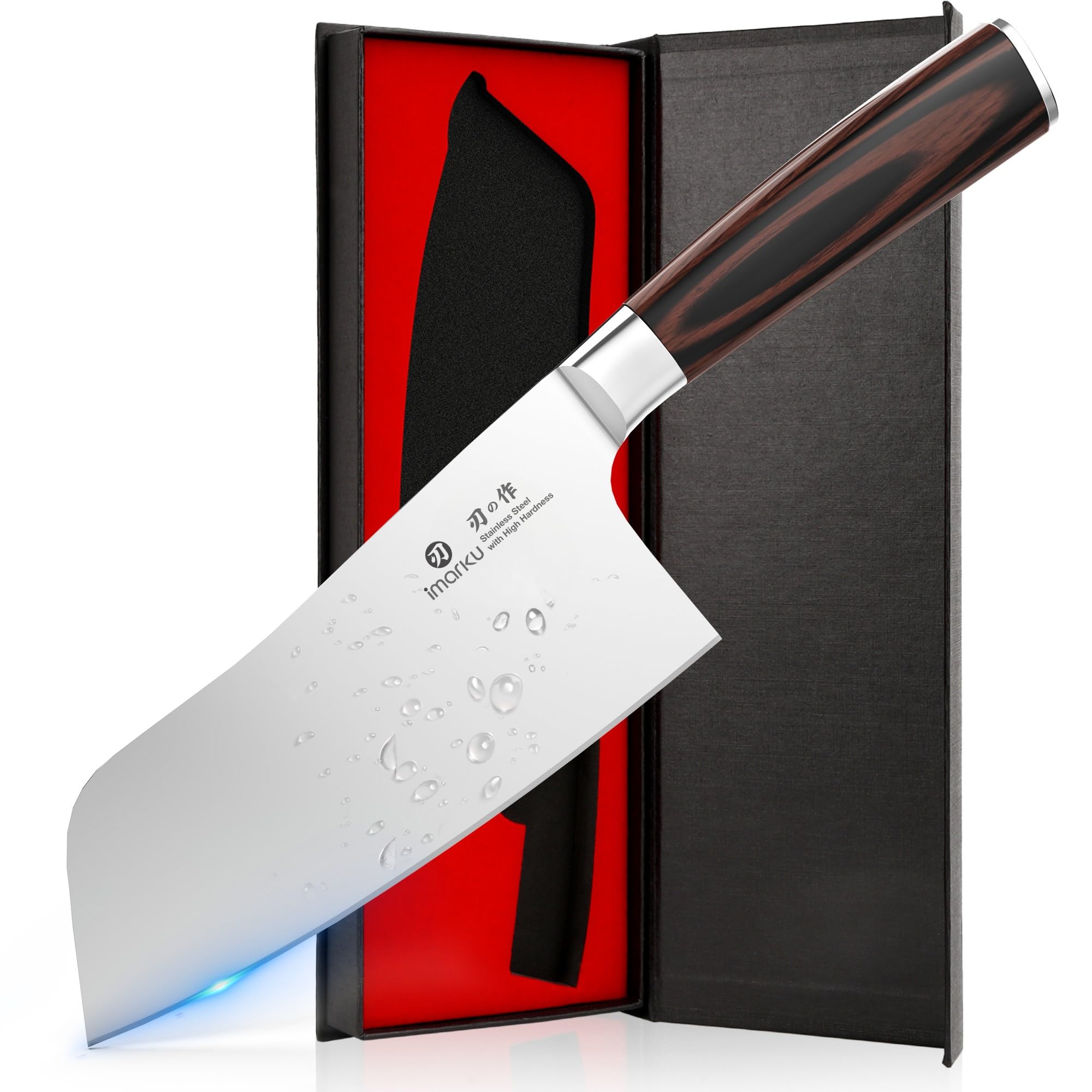 imarku Chef Knife 7 Inch Kitchen Knife Ultra Sharp Santoku Knife - High Carbon Japanese Chefs Knife, Kitchen Gadgets 2025, Apartment Essentials, Birthday Gifts for Him Her, Best Gifts for Women Men