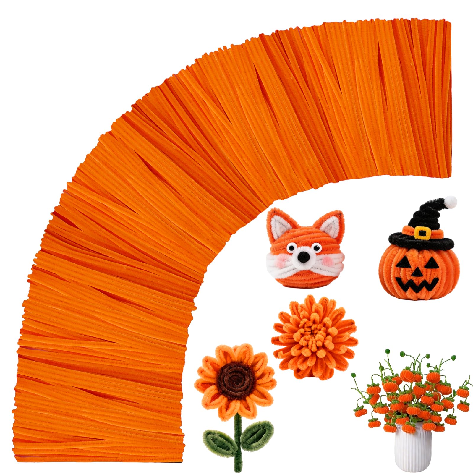Pipe Cleaners Craft Bulk,Kids Toys & Games Gifts,200pcs Arts Crafts,Chenille Stems Art Supplies for Projects Creative DIY Room Decor,Christmas Decorations,Juegos para Niños Fidget Toys for Ages 5-7