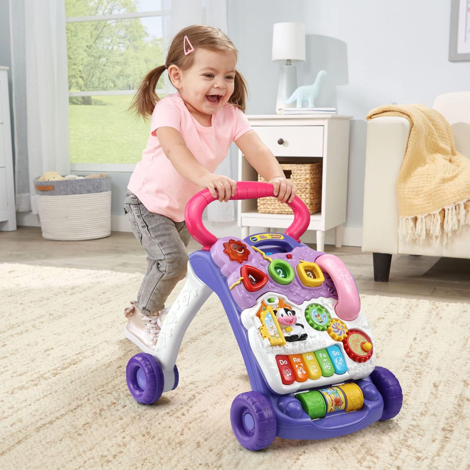 VTech Sit-to-Stand Learning Walker (Frustration Free Packaging), Blue