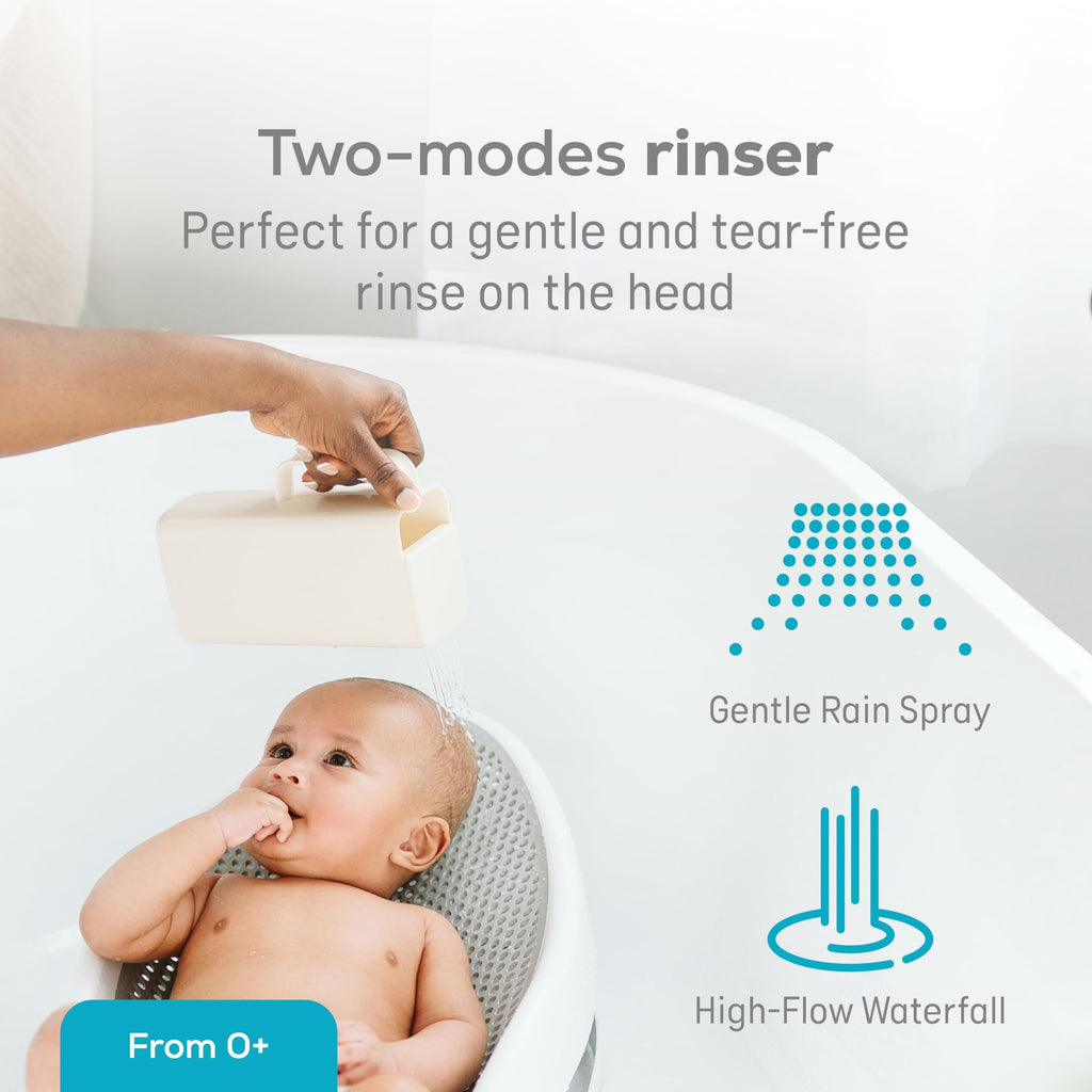 Angelcare Baby Bath Support (Gray) | Ideal for Babies Less Than 6 Months Old