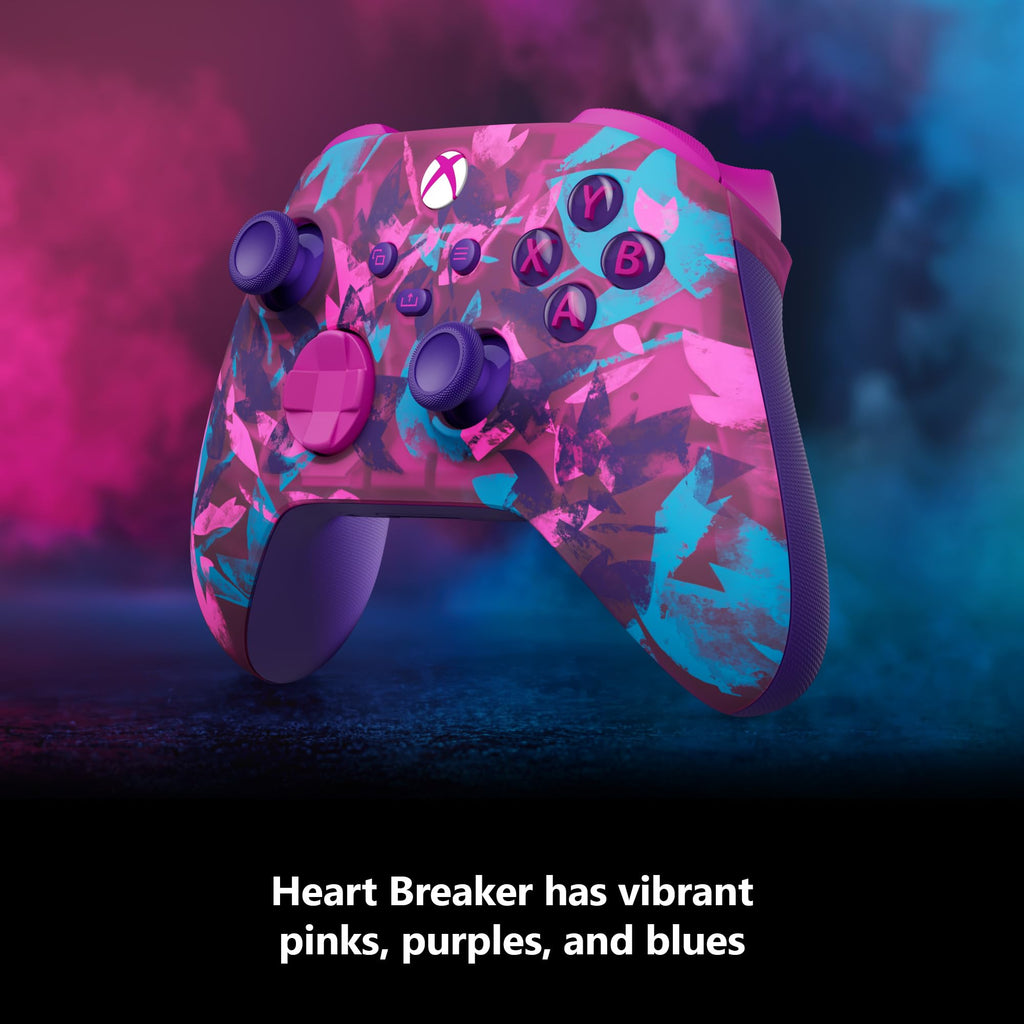 Xbox Wireless Gaming Controller | Shock Blue | Console, PC, & Android | Textured Grip | Wireless, Bluetooth, USB-C Connectivity