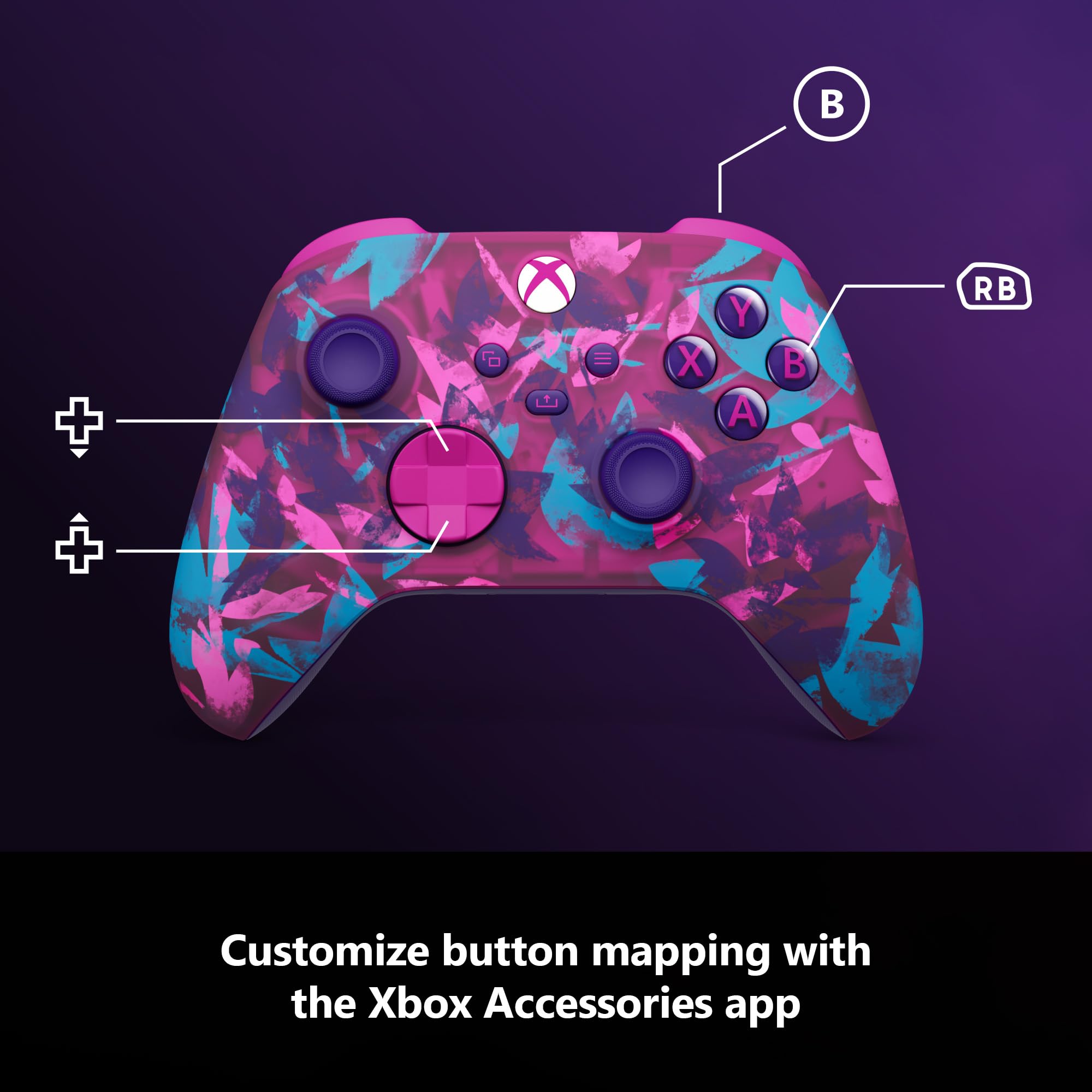 Xbox Wireless Gaming Controller | Shock Blue | Console, PC, & Android | Textured Grip | Wireless, Bluetooth, USB-C Connectivity