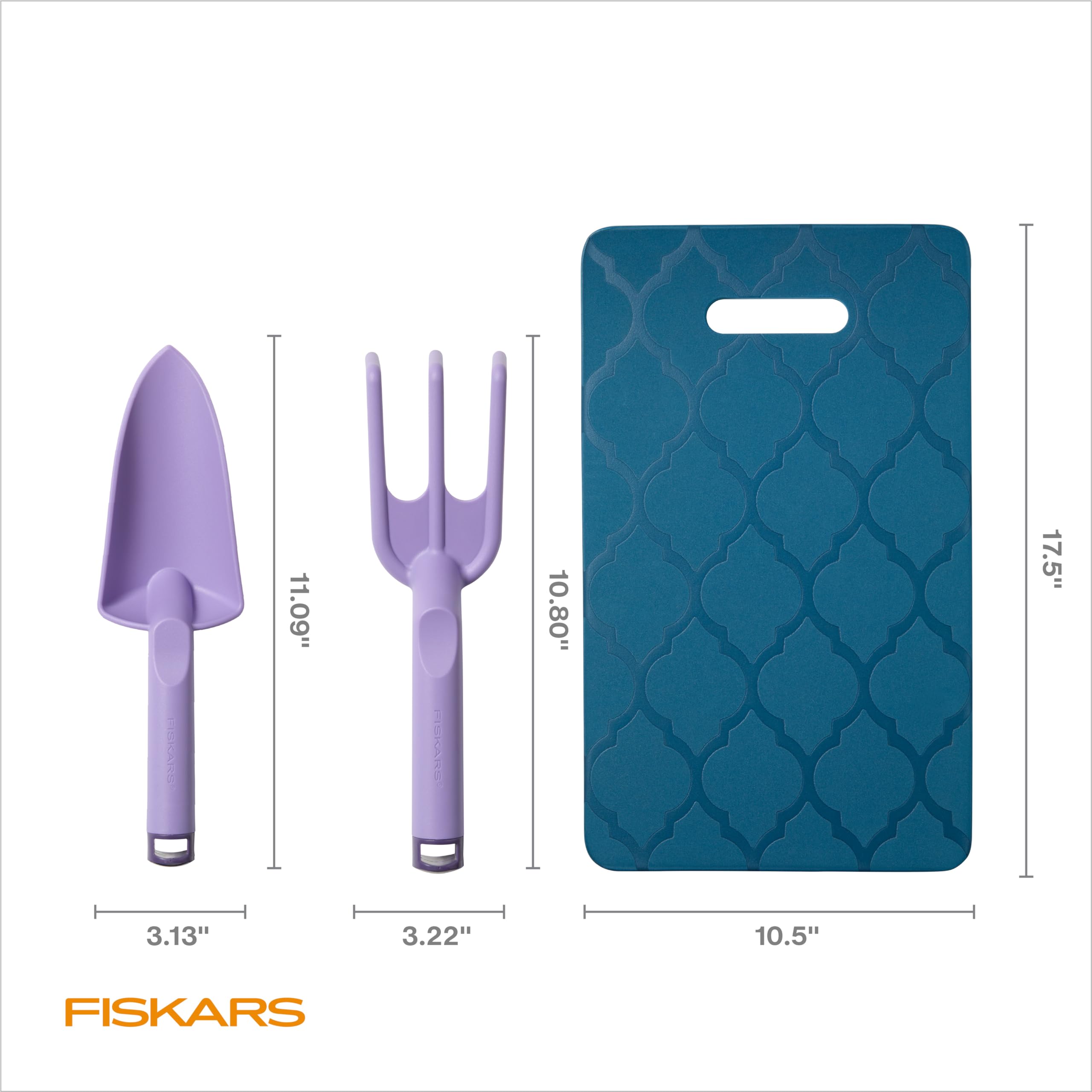 Fiskars Bypass Pruning Shears, 5/8" Cut Capacity Gardening Scissors, Self-Cleaning Sap Groove Prevents Sticking, Non-Slip Grip for Cutting Stems & Branches, Sharp Steel Blades w/ Low-Friction Coating
