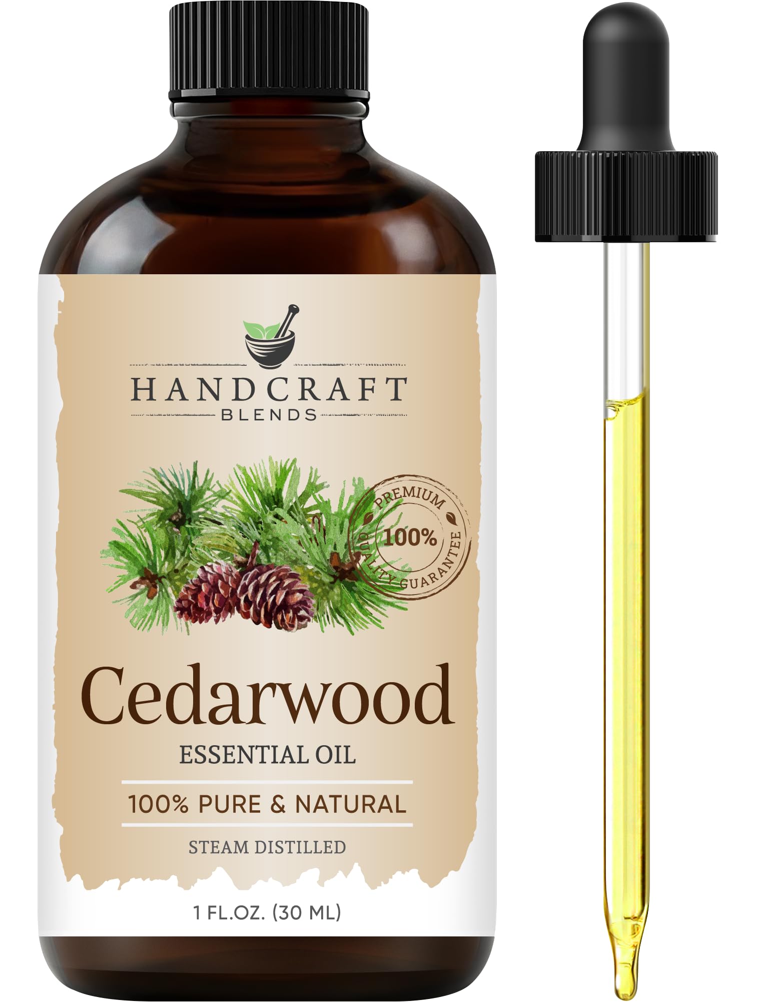 Handcraft Blends Peppermint Essential Oil – Huge 4 Fl Oz – 100% Pure and Natural – Premium Grade Essential Oil for Diffuser and Aromatherapy, Skin, Massage, Candle and Soap Making Fragrance