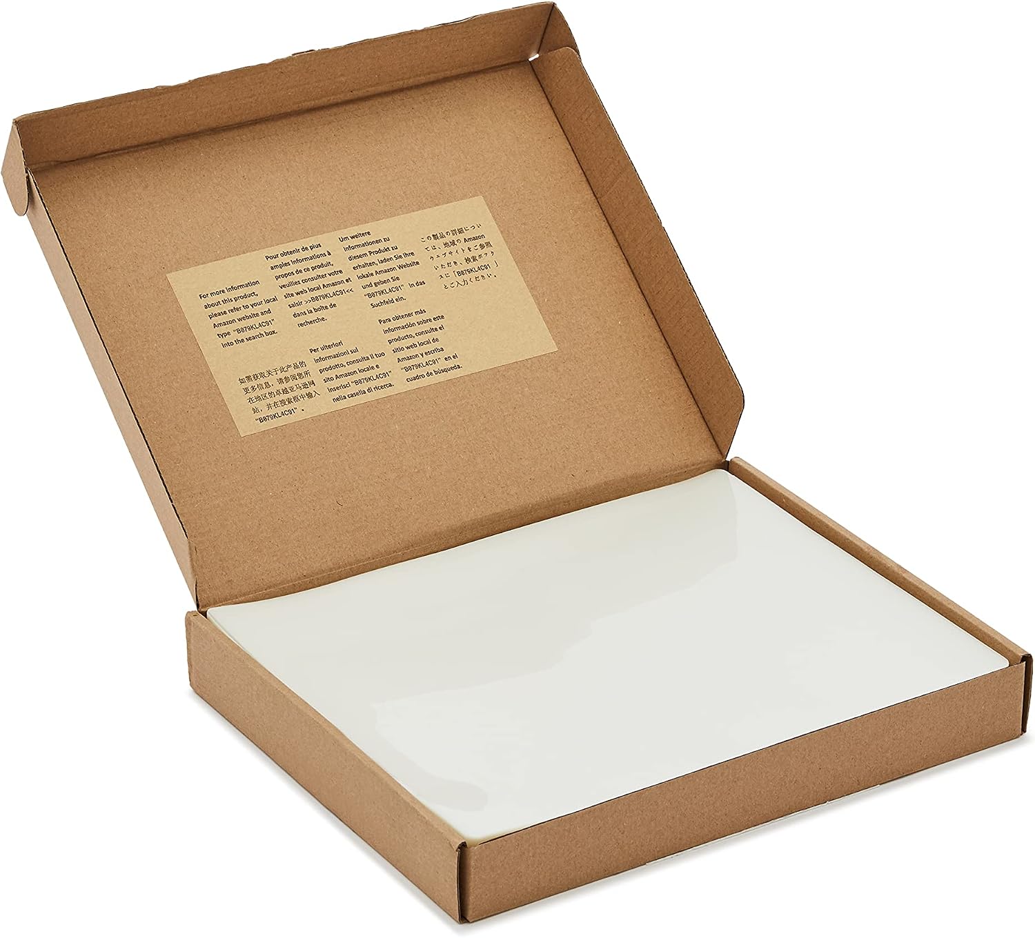 Amazon Basics Clear Thermal Laminating Sheets for Documents and Photos, 9 x 11.5-Inch, 2.8 mil, 200-Pack