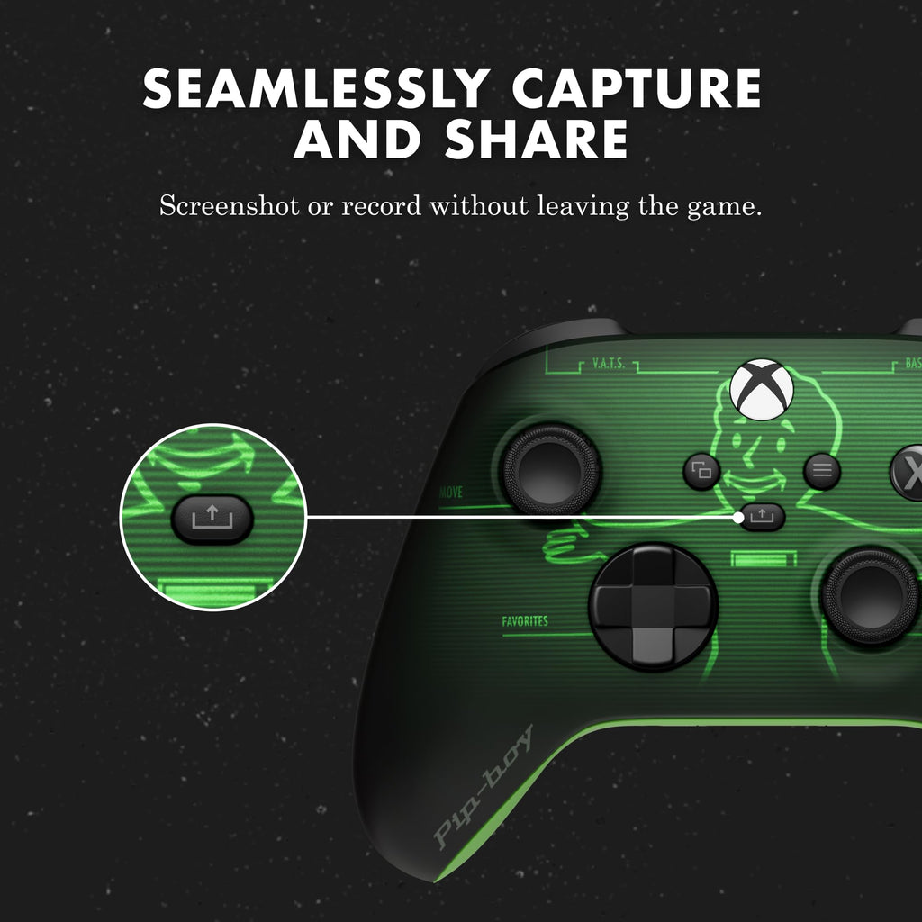 Xbox Wireless Gaming Controller | Shock Blue | Console, PC, & Android | Textured Grip | Wireless, Bluetooth, USB-C Connectivity