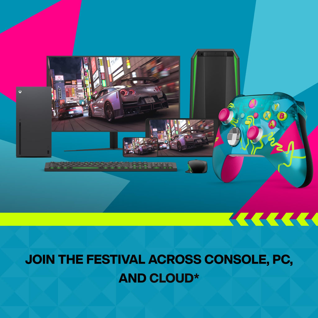 Xbox Wireless Gaming Controller | Shock Blue | Console, PC, & Android | Textured Grip | Wireless, Bluetooth, USB-C Connectivity