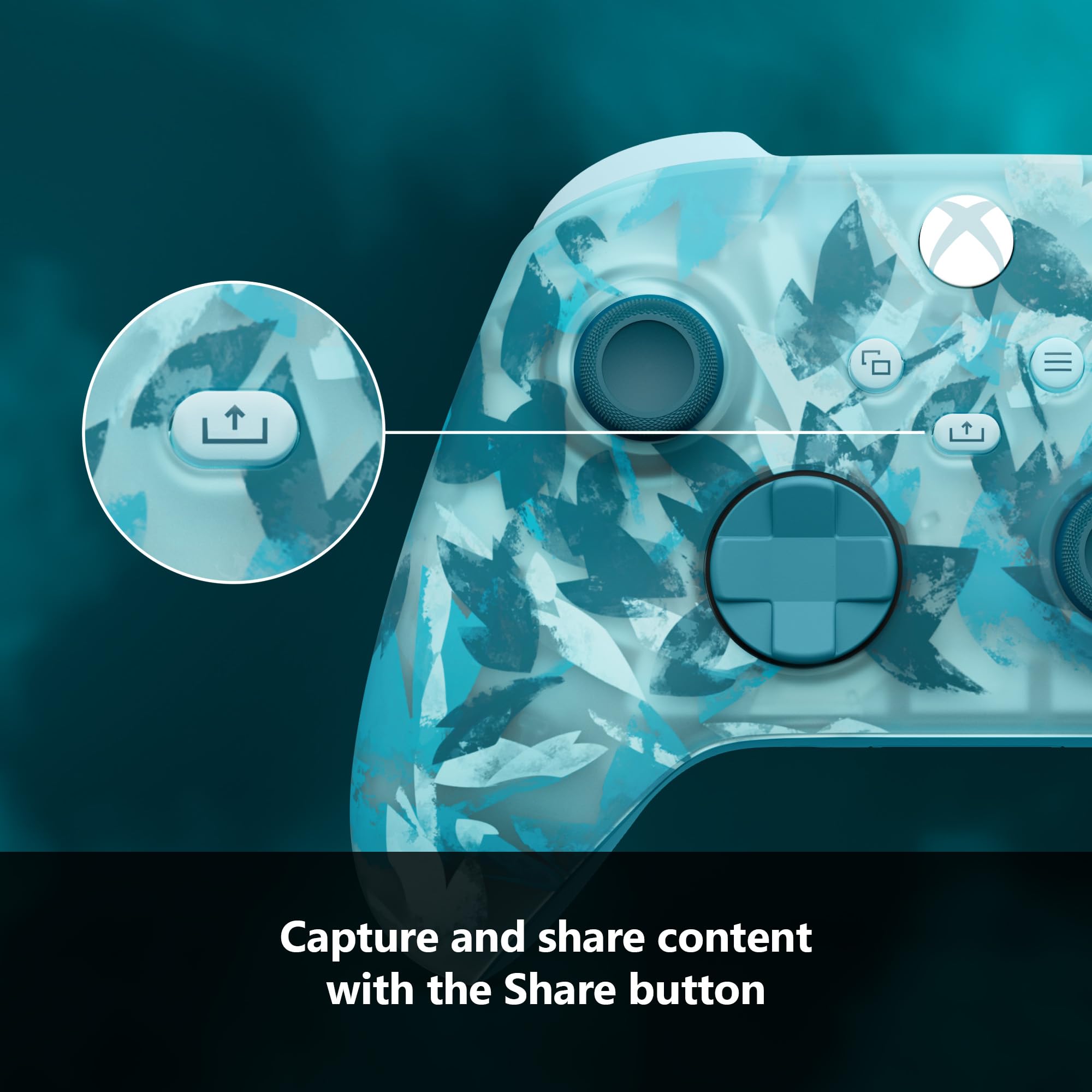 Xbox Wireless Gaming Controller | Shock Blue | Console, PC, & Android | Textured Grip | Wireless, Bluetooth, USB-C Connectivity