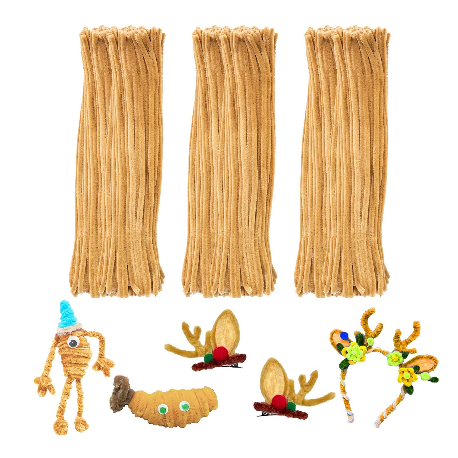 Pipe Cleaners Craft Bulk,Kids Toys & Games Gifts,200pcs Arts Crafts,Chenille Stems Art Supplies for Projects Creative DIY Room Decor,Christmas Decorations,Juegos para Niños Fidget Toys for Ages 5-7