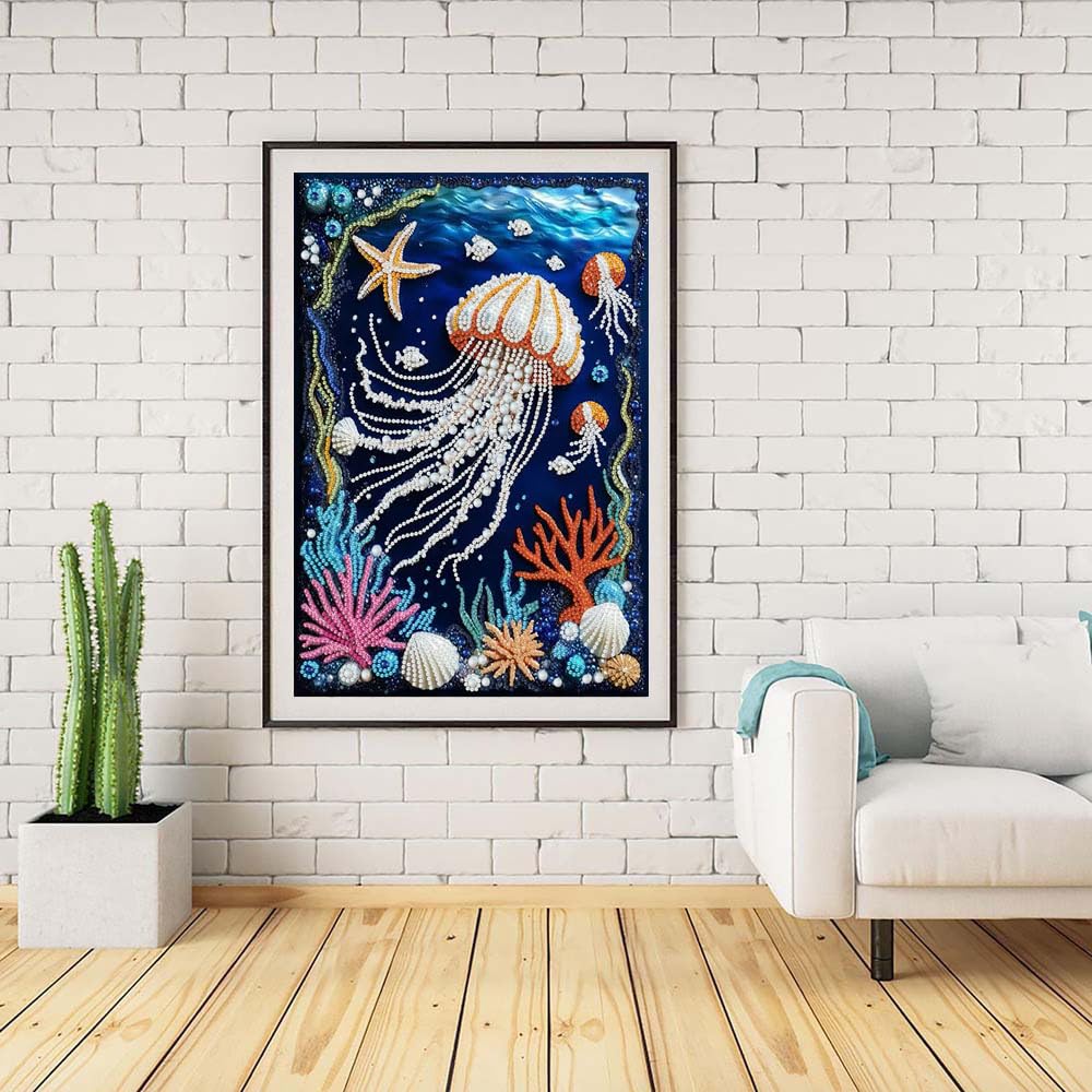 ZQEATRY Sea Turtle Animal Special Shape Diamond Art Kits for Adults,5D Diamond Painting Kits for Beginner,DIY Diamond Crystal Rhinestones Painting Kits for Home Wall Decor Gift 11.8 X 11.8inch