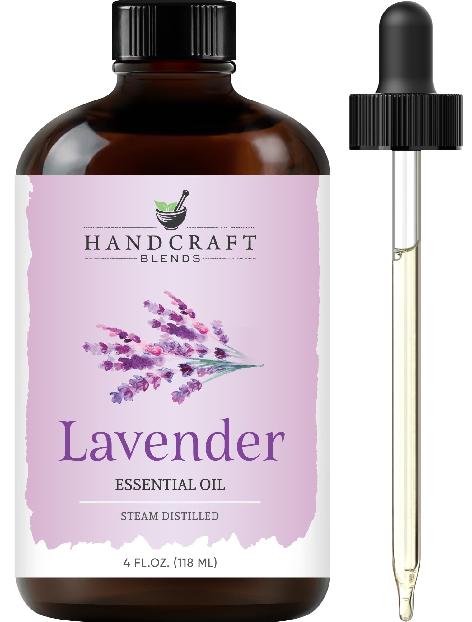 Handcraft Blends Peppermint Essential Oil – Huge 4 Fl Oz – 100% Pure and Natural – Premium Grade Essential Oil for Diffuser and Aromatherapy, Skin, Massage, Candle and Soap Making Fragrance