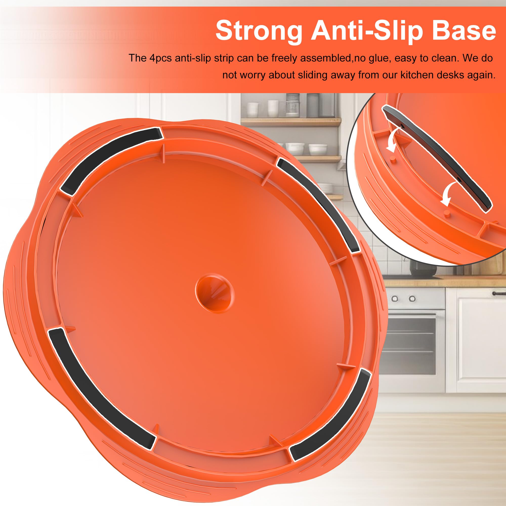 SURETIVIAN Chicken Shredder Tool Twist Large Chicken Breast Shredder with Brush&Fork, Visible Meat Shredder Machine, Strong Anti-Slip Strip, Ergonomic Handle, BPA Free, Suitable for Pork Beef Chicken