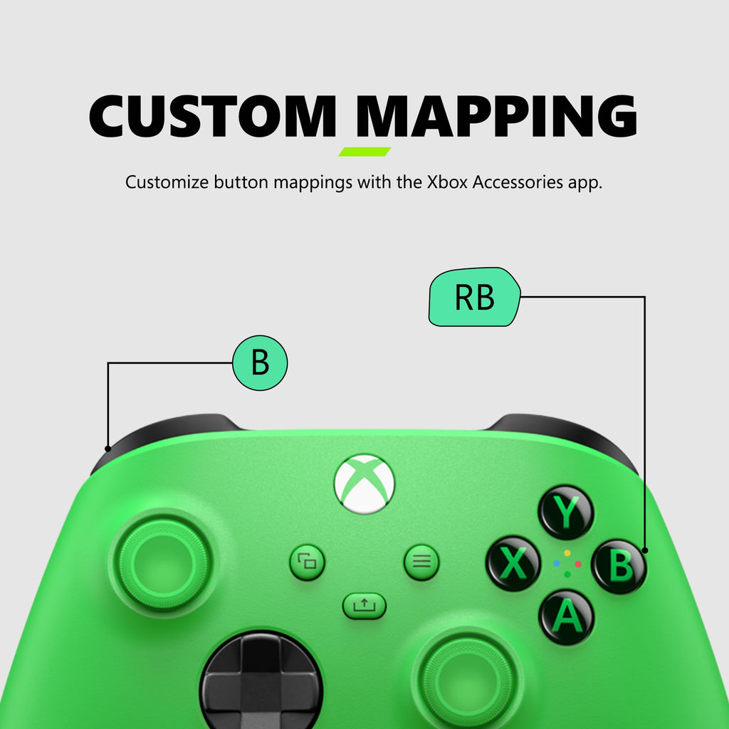 Xbox Wireless Gaming Controller | Shock Blue | Console, PC, & Android | Textured Grip | Wireless, Bluetooth, USB-C Connectivity