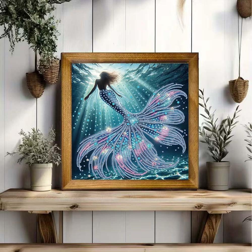 ZQEATRY Sea Turtle Animal Special Shape Diamond Art Kits for Adults,5D Diamond Painting Kits for Beginner,DIY Diamond Crystal Rhinestones Painting Kits for Home Wall Decor Gift 11.8 X 11.8inch